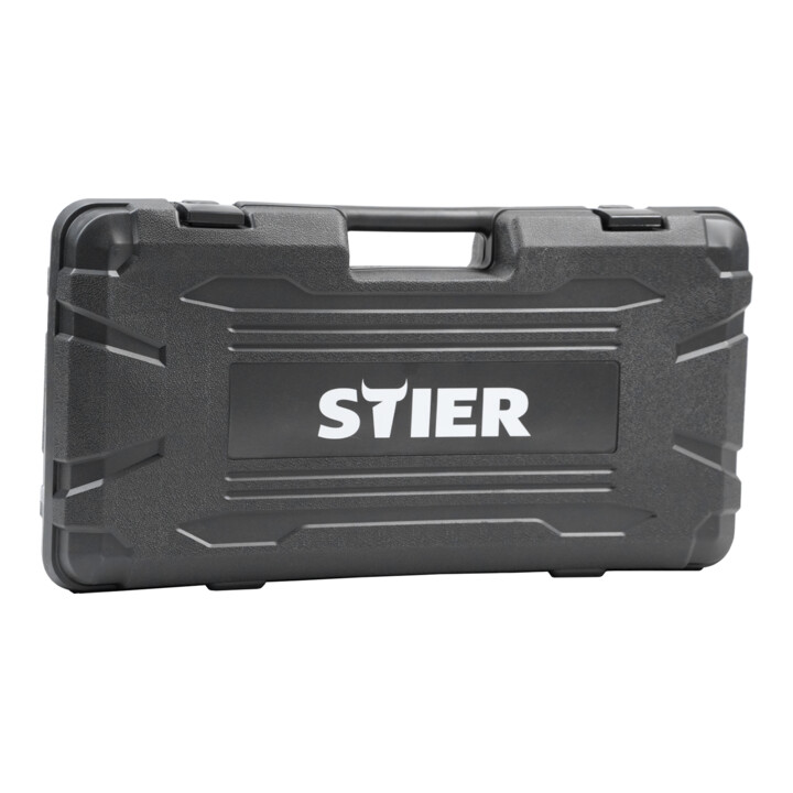 STIER Accu-kartuschenpistool Basic 4000N, incl. 2 accu's + lader + 400 ml koker