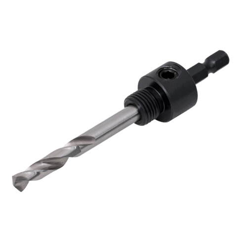 STIER Adattatore 1/4" HEX 1/2" 20 UNF per seghe a tazza 14-32 mm incl. chiave a brugola