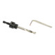 STIER Adattatore 1/4" HEX 5/8" 18 UNF per seghe a tazza 32-60 mm incl. chiave a brugola-5