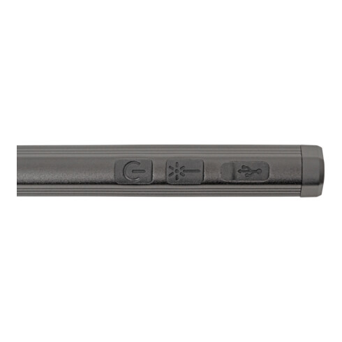 STIER Akku COB LED Stiftleuchte 200 Lumen mit Laserpointer