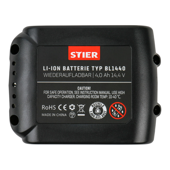 STIER Akku für Makita Typ BL1440 4,0 Ah 14,4 V