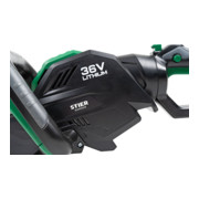 STIER Akku-Heckenschere SHS-54 + Akku, 36 V, 2,5 Ah + Schnellladegerät, 36 V, 3 A + gratis Akku-4