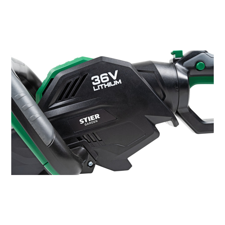 STIER Akku-Heckenschere SHS-54 + Akku 36V 2,5Ah + Schnellladegerät 36V 3A