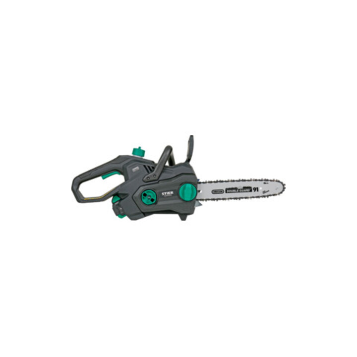 STIER Akku-Kettensäge 3611L 36V 12" + 2,5 Ah Akku + Schnellladegerät  + gratis STIER Sonnenbrille