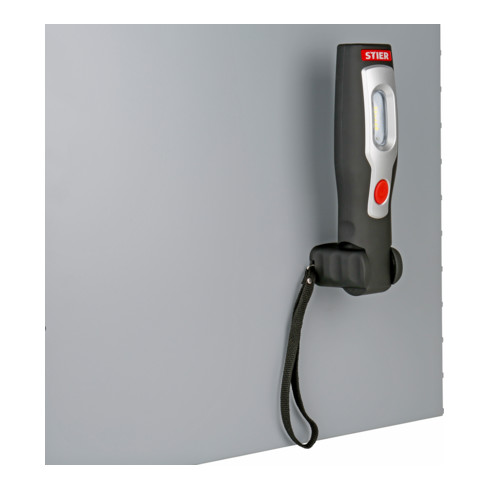 STIER Akku-LED-Arbeits-/Werkstattleuchte 350 Lumen