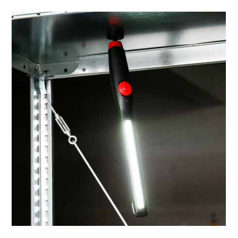 STIER Akku-LED-Arbeits-/Werkstattleuchte 600 Lumen verstellbar mit Magnet