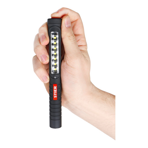 STIER Akku-LED-Stiftleuchte 150 Lumen