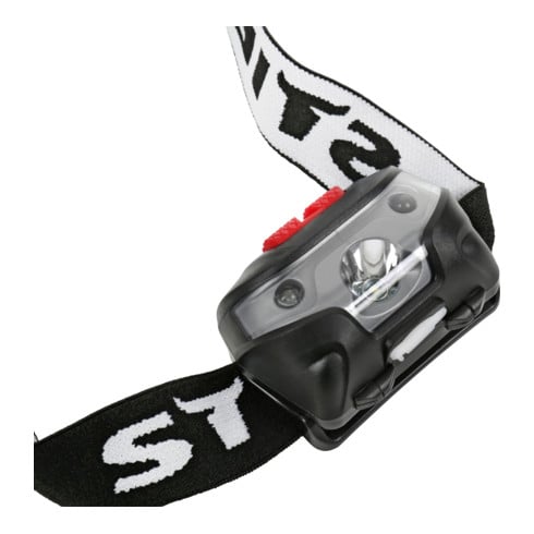 STIER Akku-LED-Stirnlampe 120 Lumen mit Smart-Sensor