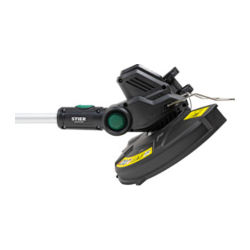 STIER Akku-Rasentrimmer SRT-75 + Akku 36V 2,5 Ah + Schnellladegerät 36V 3A