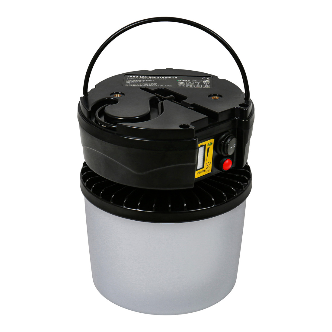 STIER Akku-SMD-LED-Baustrahler Basic, 1600 Lumen, 20 W