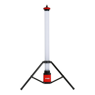 STIER Akku-SMD-LED-Tower-Baustrahler 360° 3050 Lumen 36 W
