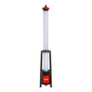 STIER Akku-SMD-LED-Tower-Baustrahler 360° 3050 Lumen 36 W