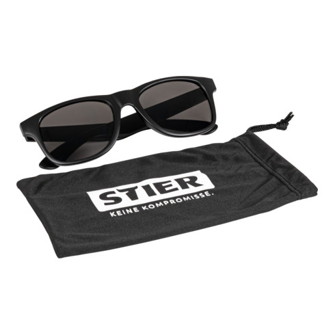 STIER Aktions-Sonnenbrille mit Schutztasche