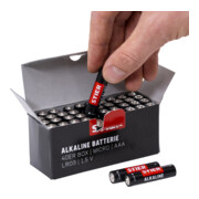 STIER Alkaline Batterie 40er Box Micro AAA LR03 1,5V-4