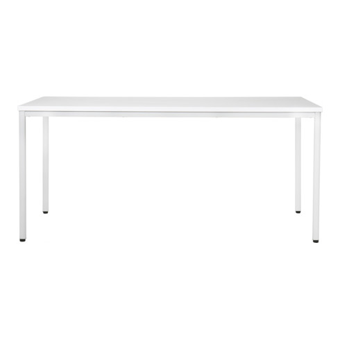 STIER Allzwecktisch 1200x800x720mm Gestell lichtgrau, Platte weiß