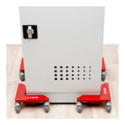 STIER Alu-Eckenroller-Set Tragkraft 100 kg 305x165x85 mm-2