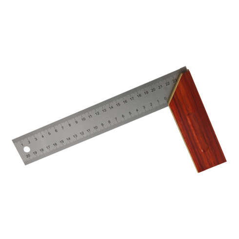 STIER Anschlagwinkel Schreinerwinkel Palisander 90° / 45°