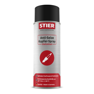 STIER Anti-Seize Kupfer Spray gleitmittel 400 ml