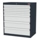 STIER Armadio con 6 cassetti 900 x 575 x 1020 mm 80 kg-1