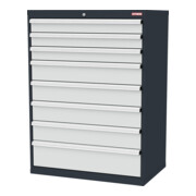 STIER Armadio con 8 cassetti 900 x 575 x 1220 mm 80 kg