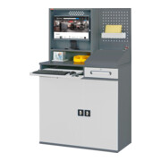 STIER Armadio per computer Premium fisso largh.xprof.xalt. 1100x520x1770 mm-5