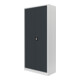 STIER Armadio universale con 4 ripiani 1800x800x380 mm grigio antracite saldato-1
