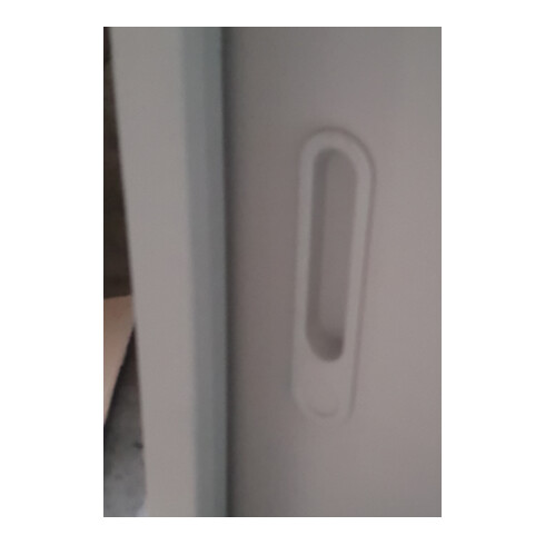 STIER Armoire à porte coulissante H×I×P 750×1200×420mm gris clair