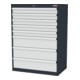 STIER Armoire à tiroirs 8 tiroirs 900 x 575 x 1220 mm 80 kg-1