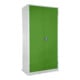 STIER Armoire d’atelier 1940 × 1000 × 600 mm Gris clair Vert