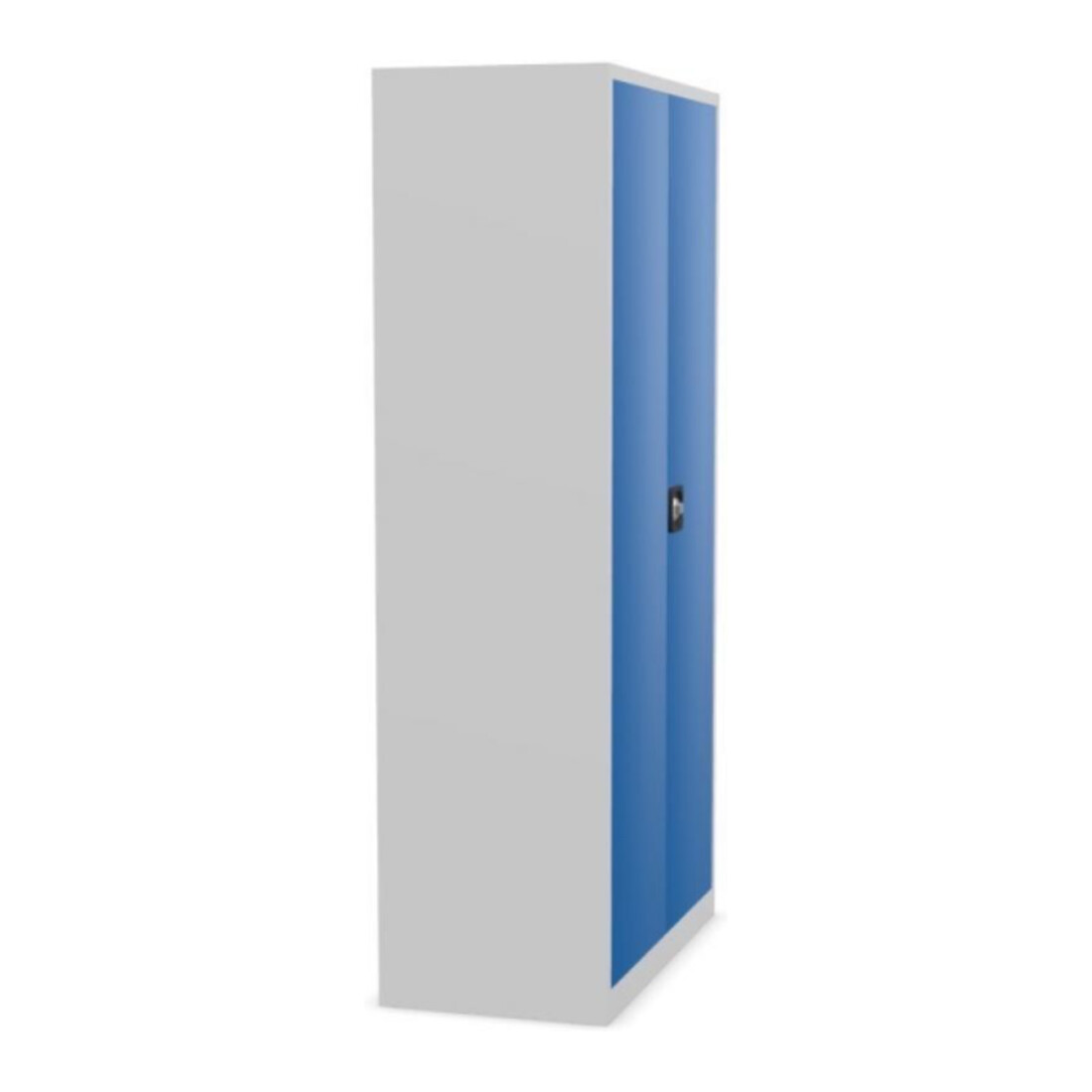 STIER Armoire universelle 1950 x 1200 x 420 mm avec 4 étagères gris clair bleu gentiane soudée