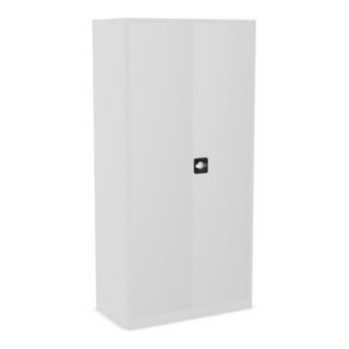 STIER Armoire universelle 1950 x 920 x 420 mm blanc signal soudée