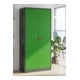 STIER Armoire universelle avec 4 étagères 1950 × 920 × 420 mm, anthracite, vert