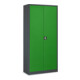 STIER Armoire universelle Basic 92 x 42 cm 4 étagères anthracite/vert