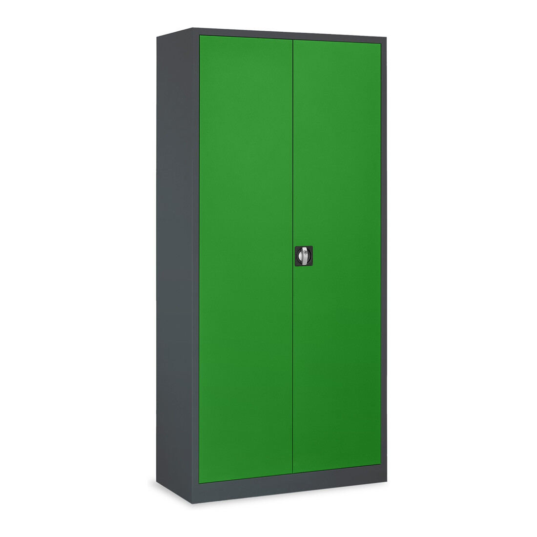 STIER Armoire universelle Basic 92 x 42 cm 4 étagères anthracite/vert