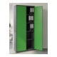STIER Armoire universelle Basic 92 x 42 cm 4 étagères anthracite/vert