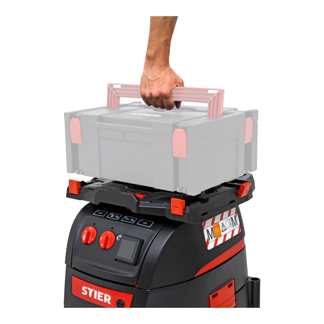 STIER Aspirateur eau et poussière M PRO-35L - 73 L/s · 270 mbar