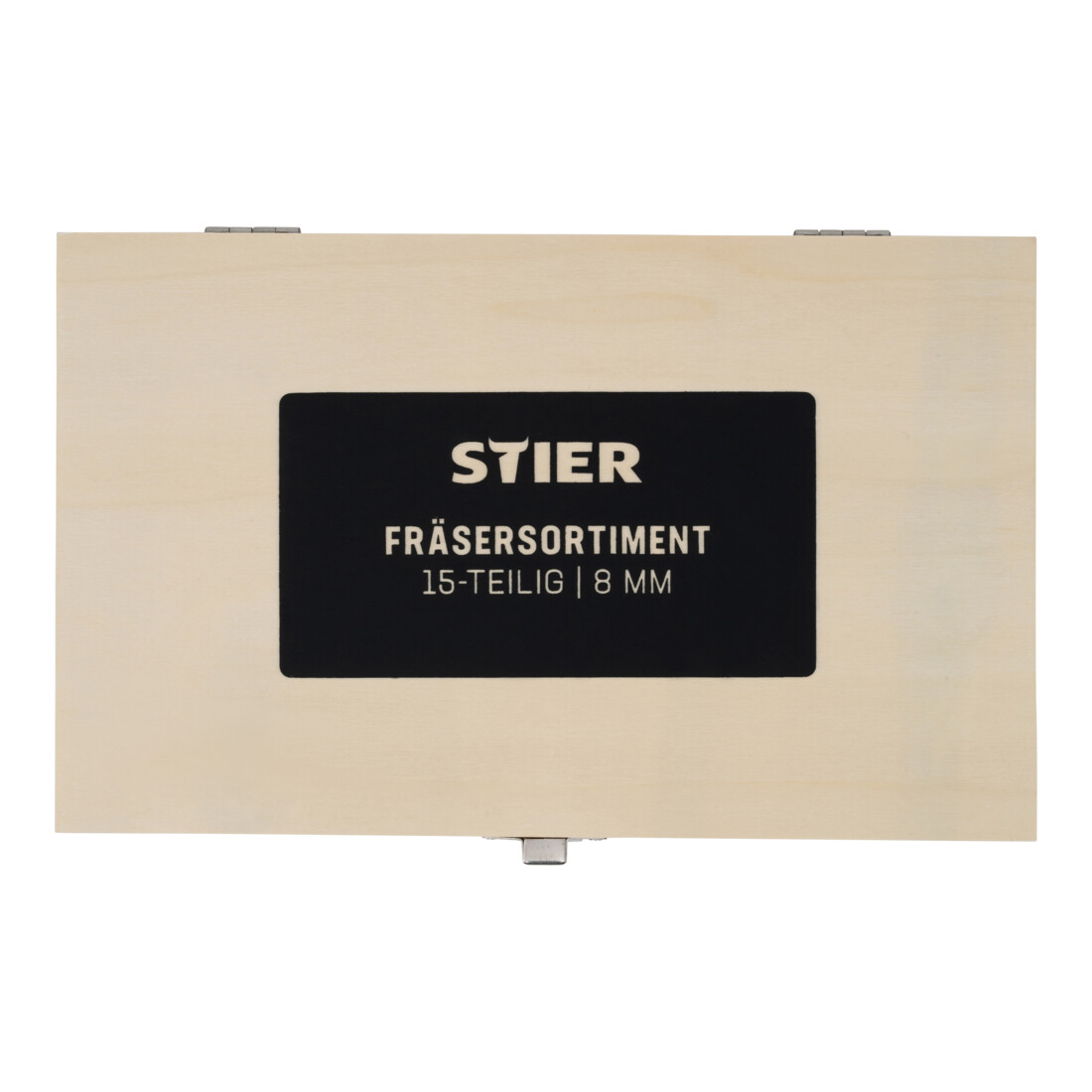 STIER Assortimento di frese 15 pezzi 8 mm