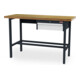 STIER Banco da lavoro con 1 cassetto da 150 mm largh.xprof.xalt. 1500x600x960 mm RAL 7016 / RAL 7035-1