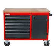 STIER Banco da lavoro mobile con 7 cassetti e 1 sportello-4