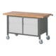 STIER Banco da lavoro mobile Premium con anta battente 1500mm-1
