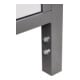 STIER Banco da lavoro regolabile in altezza Premium con 3 cassetti largh.xprof.xalt. 2000x700x840-1040 mm antracite metallizzato / RAL 5010-2