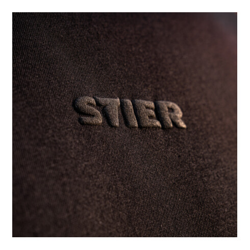 STIER Basic Tee M Black