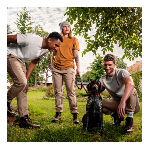 STIER Basic Tee XL Golden Brown