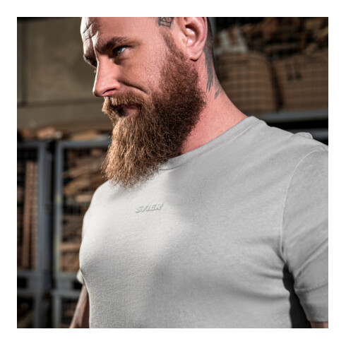 STIER Basic Tee XXL Ice Grey