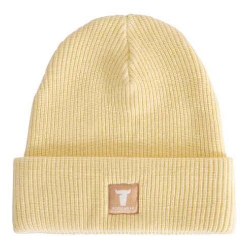 STIER Beanie flex one size soft yellow