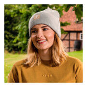 STIER Beanie One Size 7gg Ice Grey-5
