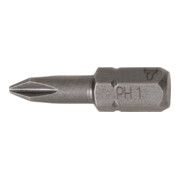 STIER Bit Phillips PH 1, forma C 6,3, lunghezza 25 mm, confezione da 10 pezzi-4
