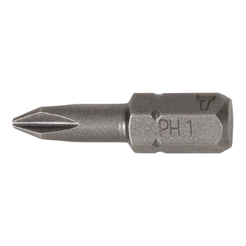 STIER Bit Phillips PH 1, forma C 6,3, lunghezza 25 mm, confezione da 10 pezzi