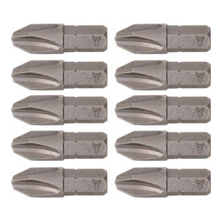 STIER Bit Phillips PH 3, forma C 6,3, lunghezza 25 mm, confezione da 10 pezzi