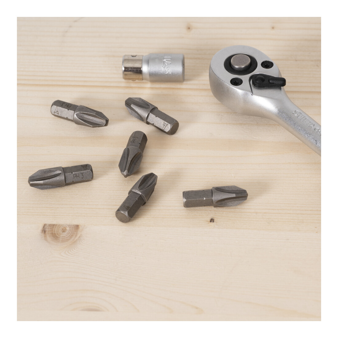STIER Bit Phillips PH 3, forma C 6,3, lunghezza 25 mm, confezione da 10 pezzi